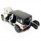 Іграшкова машинка металева Jeep Wrangler Unlimited Rubicon, Джип, білий, звук, світло, інерція, откр двері, капот, Автоексперт, 1:32,15*7*5,5см (ТК-11213/43560) 