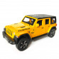 Іграшкова машинка металева Jeep Wrangler Unlimited Rubicon, Джип, жовтий, звук, світло, інерція, откр двері, капот, Автоексперт, 1:32,15*7*5,5см (ТК-11213/43560) 