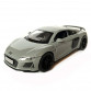Іграшкова машинка металева Audi R8 V10 performance, Ауді, сіра, звук, світло, інерція, відкр двері, багажник, капот, Автоексперт, 1:32,14*7*4,5см (ТК-16650) 