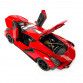 Іграшкова машинка металева Lamborghini Sian, Ламборгіні сіан, червоний, звук, світло, інерція, відкр двері, багажник, капот, Автоексперт, 1:32,15,5*7*5см (ТК-10517) 