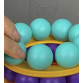 Дитяча настільна гра Смачний БаланСир 4FUN Game Club, 36 кульок, основа, 4 кільця, палички, наліпки, фігурка мишеняти, в кор 26,5*26,5*5,5 (37297)