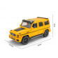 Машинка металева дитяча Mercedes Brabus G 63 мерседес, жовтий, Автоексперт, 1:24, світло, інерція, відчиняються двері 18*8.5*8см (El-1208)