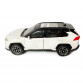 Іграшкова машинка металева Toyota RAV4 Sport, Тойота рав спорт, біла, звук, світло, інерція, відкр двері, багажник, капот, Автоексперт, 1:32,14,5*7*6см (40962) 