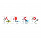 Розвиваюча гра Картки Домана Німецько-українська валізка «Вундеркінд з пелюшок» - 10 наборів