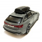 Іграшкова машинка металева Audi RS6, ауді, сіра, звук, світло, відкр двері, багажник, капот, Автоексперт, 1:32, 15*7*5см (97056) 