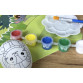 Набор для творчества рисования, цветной мир зверята, 3D, яйца, краски, кисточки, декор, Fun Game, кор 24 * 5 * 17см (60152)