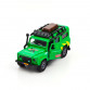 Игровой набор Land Rover зеленый с прицепом и динозавром металл пластик длина с пицепом 29см (520178.270)
