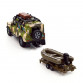 Ігровий набір Land Rover Defender Mілітарі з човном метал пластик довжина з прицепом 27см (520191.270)