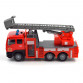 Игрушечная пожарная машина красная металл пластик свет звук 5*15*7см (510125.270)