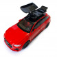 Машинка металлическая Audi RS6 ауди красная 1:24 свет инерция открываются двери багажник капот багажник резина колеса 21*8*8см (AP-2070)