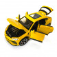 Машинка металлическая Lamborghini Urus Ламборгини Урус желтая 1:24 звук свет инерция открываются двери багажник капот багажник резина колеса 20,5*8*8см (AP-2069)