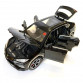 Машинка металева Lamborghini Urus Ламборгіні Урус чорна 1:24 звук світло інерція відкриваються двері багажник капот багажник резина колеса 20,5*8*8см (AP-2069)