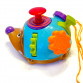 Логічна іграшка Їжачок тріскачка пластик мотузка 15*13*10см (8815)