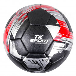 М'яч футбольний TK Sport чорний вага 350-370 грам матеріал TPE балон гумовий (C 44449)