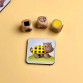 Игра детская с кубиками Схвати первой развивающая ХДФ на скорость и реакцию 3+ UBEE (ПСД243)