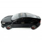 Машинка металева Tesla Model 3 Тесла чорна 1:24 звук світло інерція відкр двері багажник капот гумові колеса 20,5*8*7см (AP-2064) 
