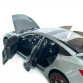Машинка металева Tesla Model 3 Тесла сіра 1:24 звук світло інерція відкр двері багажник капот гумові колеса 20,5*8*7см (AP-2064) 