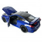 Машинка металлическая BMW M8 Competition Coupe БМВ синяя звук светло инерция откр двери багажник капот Автомир 1:32, 14,9*4,9*5,9см (AP-2079)