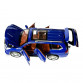 Машинка металева Lexus LX570 Лексус джип 1:24 синій звук світло інерція відкр двері баг капот  20*8,5*9 см (AP-1838)