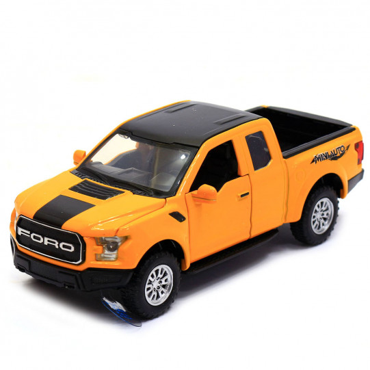 Машинка игровая Автопром «Ford F-150» Жёлтый (7864)