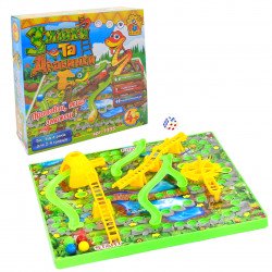 Настольная игра Fun Game Змійки та драбинки (Змейки и лесенки) (7335)