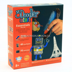 3D-ручка 3Doodler Start для дитячої творчості - КРЕАТИВ синя (3DS-ESST-MULTI-R-17)