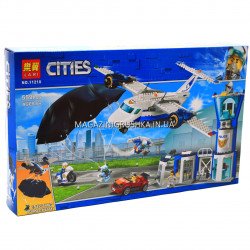 Конструктор «Cities» Lari - Повітряна поліція: повітряна база, 559 дет, (11210)