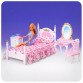 Детская игрушечная мебель Глория Gloria для кукол Барби Спальня 2319. Обустройте кукольный домик