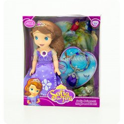 Кукла "Принцесса София" с колье для ребенка ZT 8869