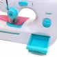 Игрушечная детская швейная машинка Sewing Machine белый защита рук свет 20*25*10 см (7920)