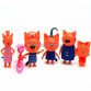 Детский игровой набор фигурок «Три кота. Пикник» 651