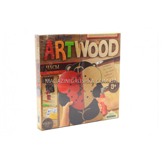 Набір для креативного творчості Danko toys ArtWood. Настінні годинники LBZ-01-05