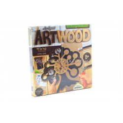 Набір для креативного творчості Danko toys ArtWood. Настінні годинники LBZ-01-04