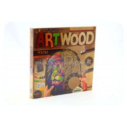 Набір для креативного творчості Danko toys ArtWood. Настінні годинники LBZ-01-01