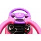 Детская машинка каталка-толокар Mercedes SX1578-8 розовый, кож сиденье, EVA колеса, MP3