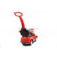 Детская машинка каталка-толокар Mercedes SX1578-3 красный, кож сиденье, EVA колеса, MP3