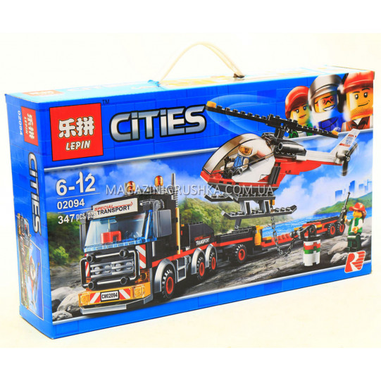 Конструктор «Cities» - Перевозка тяжелых грузов 02094