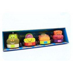 Игрушечный набор для малышей «Веселые машинки»