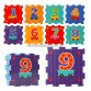 Игровой коврик-мозаика «Вагончик с рисунками» M 2614