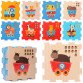 Игровой коврик-мозаика «Вагончик с животными» M 2615