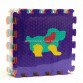 Игровой коврик-мозаика «Животные» M 2619