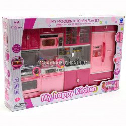 Детская игровая мебель для кукол Кухня «My happy kitchen» 66040