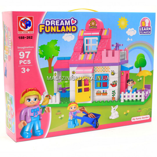 Конструктор Kids Home Toys, Загородный домик 188-262