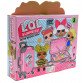 Игровой набор с куколками L.O.L. с чемоданчиком, детской косметичкой и одной большой куклой + подарок BB39-3