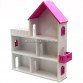 Игрушечный кукольный деревянный домик Мария (розовый). Обустройте домик для кукол