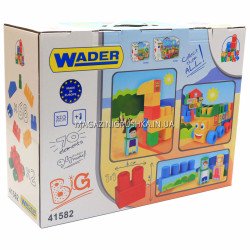 Конструктор Wader Baby Blocks Великий 70 елементів (41582)