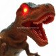 Динозавр игрушечный интерактивный «Тиранозавр» на радиоуправлении (звук, свет), 50 см (RS6123A)