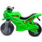 Детский Мотоцикл толокар Орион Зеленый музыкальный. Популярный транспорт для детей от 2х лет