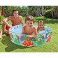 Детский каркасный бассейн Intex Happy Animals Clearview Snapset Pool 122х25 см (58474)