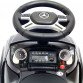 Детская машинка каталка-толокар Bambi Mercedes черный, кож сиденье, EVA колеса, MP3 (SX1578-2)